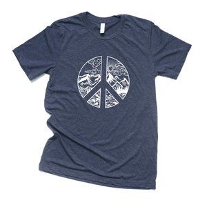 Peace Shirt Graphic Tees Nature Shirts Women Shirt